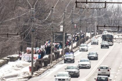 „Marşul pentru viaţă“ în Arhiepiscopia Dunării de Jos – fotografia 16