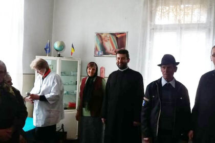 Vizită misionară şi caravană medicală în satul Ciureştii Noi, judeţul Galaţi – fotografia 4