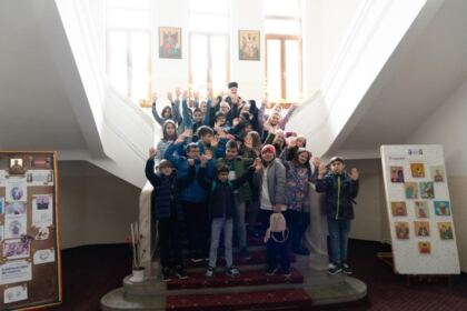 Oaspeţi în vizită la Aşezământul social-filantropic „Sf. Vasile cel Mare“ din Galaţi – fotografia 5