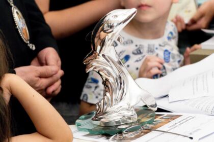 Trofeul „Delfinul de argint“ obţinut de Grupul „Voces“ – fotografia 3