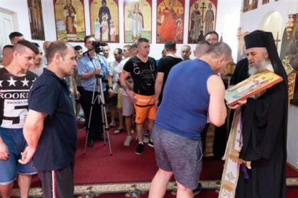Activităţi la Penitenciarul Galaţi ocazionate de sărbătoarea Sfinţilor Apostoli Petru şi Pavel – fotografia 8