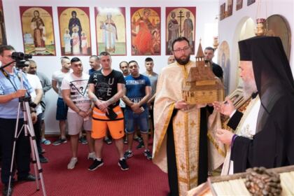 Activităţi la Penitenciarul Galaţi ocazionate de sărbătoarea Sfinţilor Apostoli Petru şi Pavel – fotografia 10