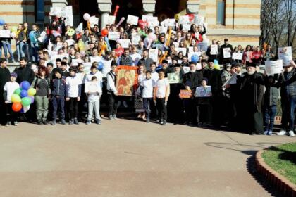 „Marşul pentru viaţă“ în Arhiepiscopia Dunării de Jos – fotografia 22