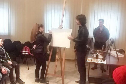 Proiectul „Caravana artelor frumoase“ în Protopopiatul Târgu Bujor – fotografia 4