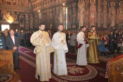 Sfântul Ierarh Nectarie în vizită la elevii seminariști – fotografia 8