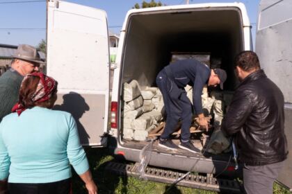 Acţiune filantropică desfăşurată în Insula Mare a Brăilei – fotografia 13