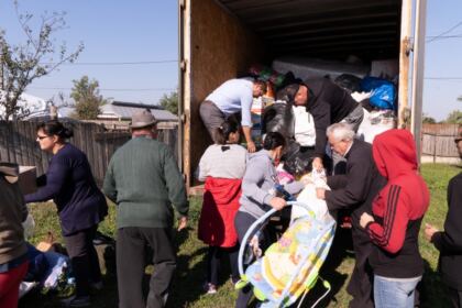 Acţiune filantropică desfăşurată în Insula Mare a Brăilei – fotografia 17