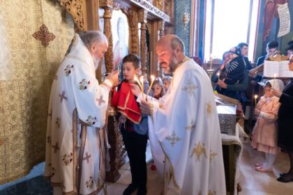 Conferinţă semestrială şi sfinţirea noului Aşezământ parohial din localitatea Brătuleşti, judeţul Galaţi – fotografia 17