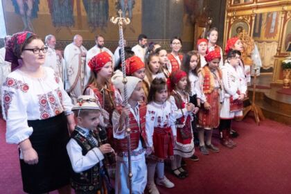 Conferinţă semestrială şi sfinţirea aşezământului parohial din localitatea Frumuşiţa, Protopopiatul Târgu Bujor, judeţul Galaţi – fotografia 29