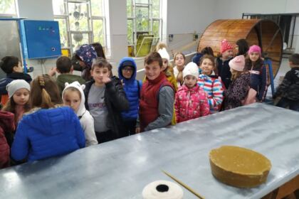 Elevi în vizită la Centrul eparhial al Arhiepiscopiei Dunării de Jos – fotografia 8
