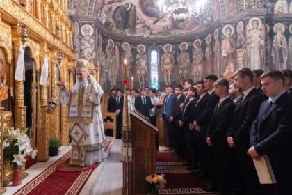 Festivitatea de deschidere a noului an şcolar la Seminarul Teologic „Sfântul Apostol Andrei“ din Galaţi – fotografia 6