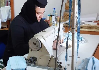 Daruri pascale – măşti de protecţie şi produse tradiţionale de la Sfintele mănăstiri – fotografia 3