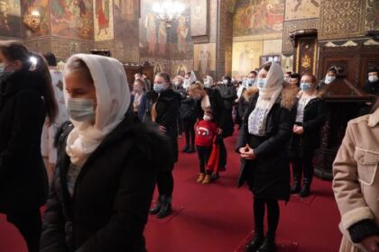 Colindători la Catedrala Arhiepiscopală din Galaţi – fotografia 4