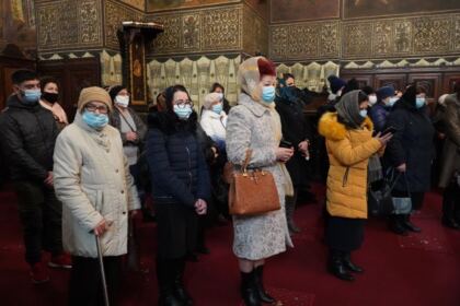 Colindători la Catedrala Arhiepiscopală din Galaţi – fotografia 27