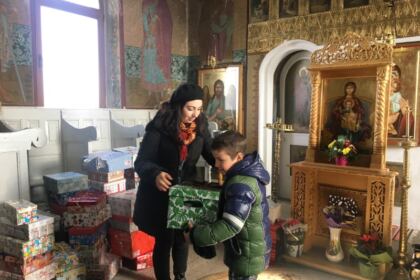 Program filantropic pentru 70 de copii din satul Costieni, judeţul Galaţi – fotografia 3