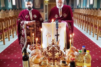 Pomenirea Sfântului Efrem cel Nou şi daruri pentru familii cu mulţi copii – fotografia 6