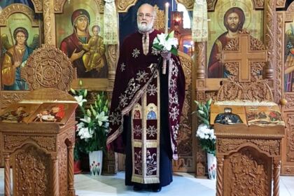 Pomenirea Sfântului Efrem cel Nou şi daruri pentru familii cu mulţi copii – fotografia 7