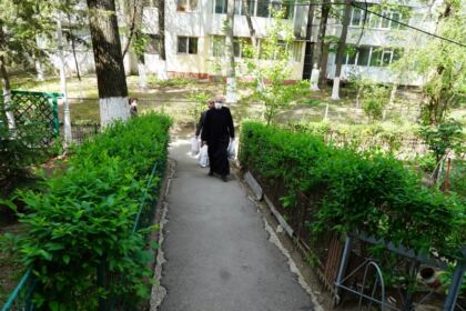 Pomenirea Sfântului Efrem cel Nou şi daruri pentru familii cu mulţi copii – fotografia 33