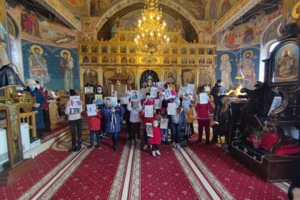 Concursul naţional catehetic „Biserica – familia românilor de pretutindeni“ în Parohia Perişoru, Protopopiatul Făurei, judeţul Brăila – fotografia 1