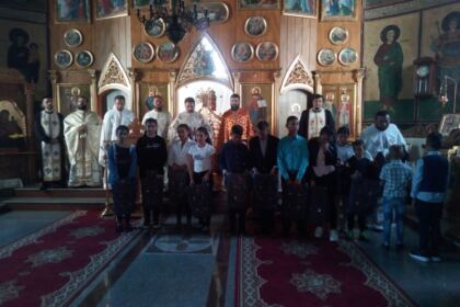 Concursul naţional catehetic „Biserica – familia românilor de pretutindeni“ în Parohia Ghidigeni, Protopopiatul Nicoreşti, judeţul Galaţi – fotografia 1