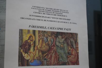 Conferinţă în cadrul Facultăţii de Istorie, Filosofie şi Teologie din Galaţi – fotografia 2