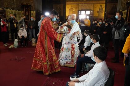 Rânduiala Spălării Picioarelor la Catedrala Arhiepiscopală din Galaţi – fotografia 15