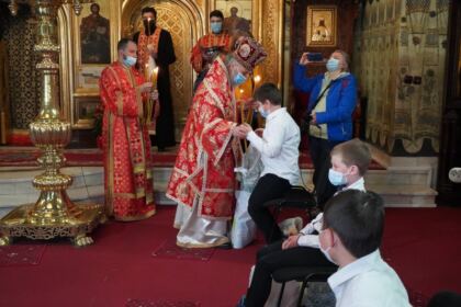 Rânduiala Spălării Picioarelor la Catedrala Arhiepiscopală din Galaţi – fotografia 16