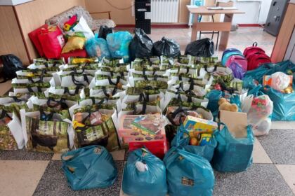 Daruri pentru 40 de familii nevoiaşe din localitatea Cărăpceşti, judeţul Galaţi – fotografia 13