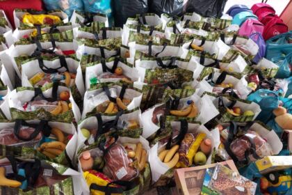 Daruri pentru 40 de familii nevoiaşe din localitatea Cărăpceşti, judeţul Galaţi – fotografia 14