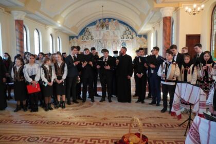 Colindători la Centrul Eparhial al Arhiepiscopiei Dunării de Jos – fotografia 16