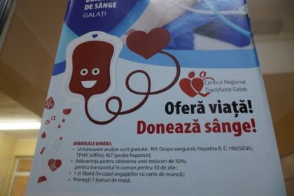 Acţiune de donare de sânge a preoţilor şi credincioşilor din Tecuci – fotografia 3