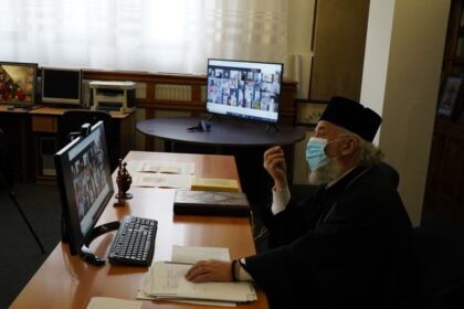 O nouă întrunire cu elevii participanţi la concursul prilejuit de Duminica Ortodoxiei – fotografia 12