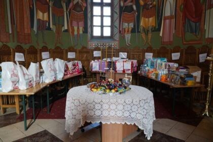 Liturghie şi filantropie la biserica „Sf. Mina“ din Galaţi – fotografia 41
