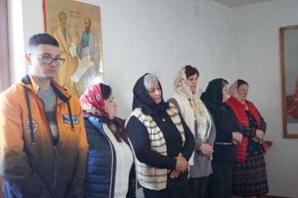 Rugăciune şi caravană medicală în satul Petroiu din judeţul Brăila – fotografia 9