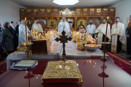 Rugăciune şi caravană medicală în satul Petroiu din judeţul Brăila – fotografia 39
