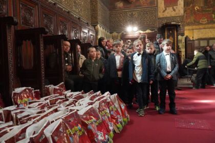 Liturghie şi filantropie la Catedrala Arhiepiscopală din Galaţi – fotografia 24