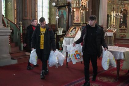 Ajutoare oferite persoanelor vârstnice din cadrul unui azil din Brăila – fotografia 13