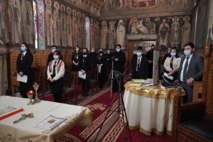 Simpozion interliceal organizat de Seminarul Teologic Ortodox „Sfântul Andrei“ din Galaţi – fotografia 19