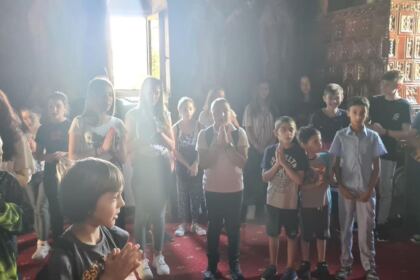 Programul eparhial „Vacanța din pridvorul bisericii“ a ajuns și în Parohiile Corni, Cosmești Vale, Fântâni, Nicorești și Vișina – fotografia 7