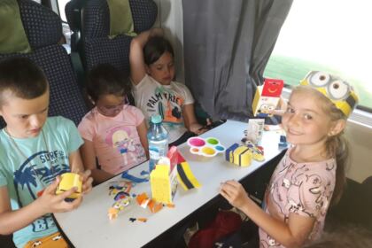 Retrospectiva asupra taberei desfășurate in perioada 24-26 iulie 2022 cu copii din parohia Brătuleşti – fotografia 1