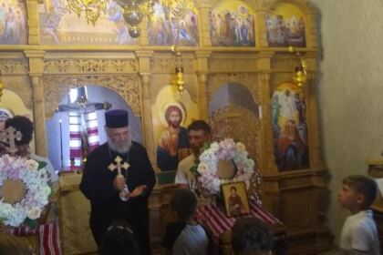 Sărbătoarea Sfântului M. Mc. Pantelimon a continuat prin rugăciune, comuniune şi bucurie – fotografia 12