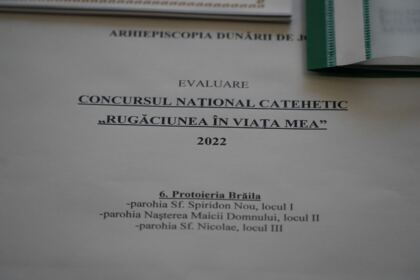 Etapa eparhială a Concursului National Catehetic „Rugăciunea în viața mea“ – fotografia 7