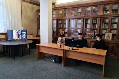 Întrunire cu elevii participanţi la concursul prilejuit de Duminica Ortodoxiei – fotografia 15