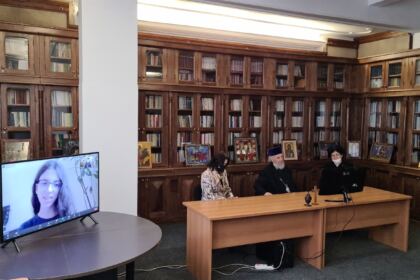 Întrunire cu elevii participanţi la concursul prilejuit de Duminica Ortodoxiei – fotografia 35