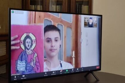Întrunire cu elevii participanţi la concursul prilejuit de Duminica Ortodoxiei – fotografia 37