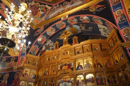Sfântul Ierarh Nectarie i-a binecuvântat pe elevii seminarişti şi pe bolnavii din Spitalul Judeţean „Sf. Ap. Andrei“ din Galaţi – fotografia 26