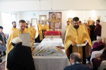 Rugăciune şi filantropie în cadrul unui azil din Brăila – fotografia 27