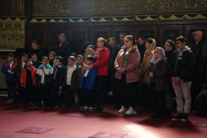 Liturghie şi filantropie la Catedrala Arhiepiscopală din Galaţi – fotografia 16