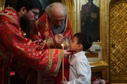 Liturghie şi filantropie la Catedrala Arhiepiscopală din Galaţi – fotografia 27