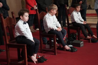 Liturghie şi filantropie la Catedrala Arhiepiscopală din Galaţi – fotografia 28